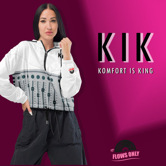 KIK Cropped Windbreaker