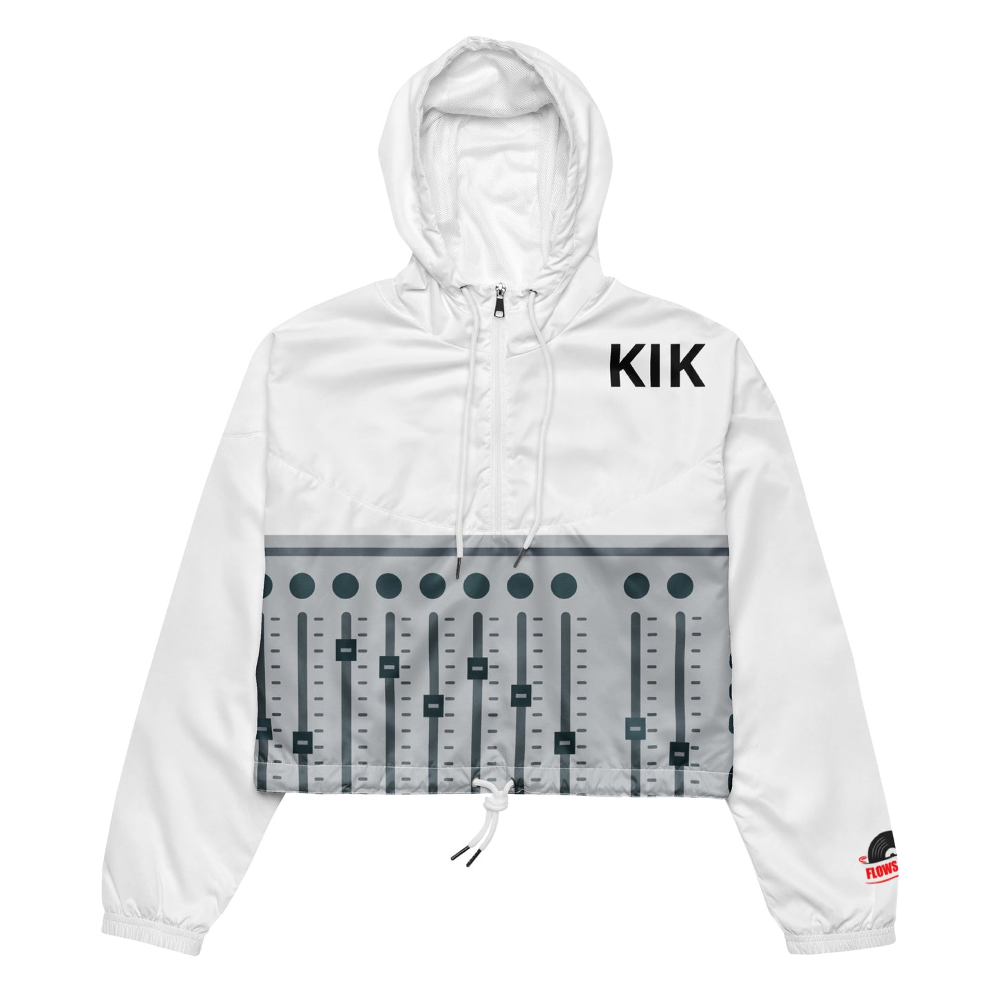 KIK Cropped Windbreaker